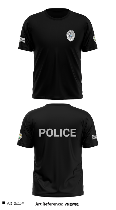 TAYLORSVILLE POLICE DEPARTMENT SGT 60991678 Short Sleeve Performance Shirt - 1