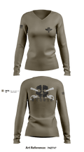 GHOSTS 5648482 Women's Long Sleeve V-neck Shirt - 2