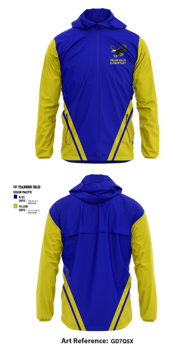 Shiloh Hills Elementary 73466717 Windbreaker - 1