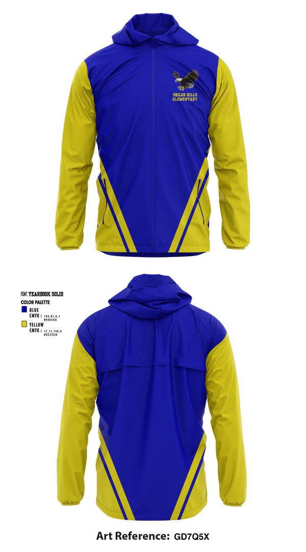 Windbreaker, Shiloh Hills Elementary, Spirit Store, Teamtime, Team time, sublimation, custom sports apparel, team uniforms, spirit wear, spiritwear, sports uniforms, custom shirts, team store, custom team store, fundraiser sports, apparel fundraiser