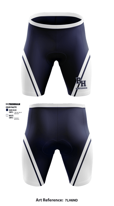 Randolph-Henry High School Wrestling 64848619 Men's Compression Shorts - 1