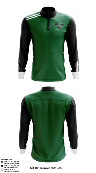 Quarter Zip Jacket, Rock Falls High School Wrestling, Wrestling, Teamtime, Team time, sublimation, custom sports apparel, team uniforms, spirit wear, spiritwear, sports uniforms, custom shirts, team store, custom team store, fundraiser sports, apparel fundraiser