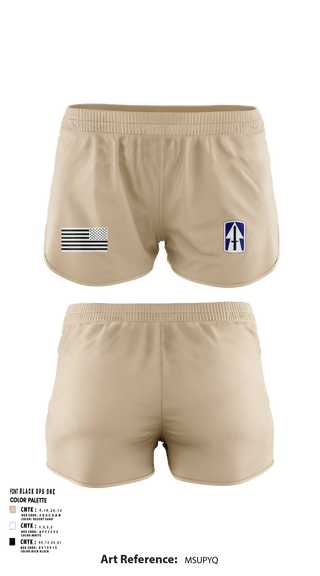 Women's Shorts, , National Guard, Teamtime, Team time, sublimation, custom sports apparel, team uniforms, spirit wear, spiritwear, sports uniforms, custom shirts, team store, custom team store, fundraiser sports, apparel fundraiser