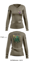 Krakens 72213128 Women's Long Sleeve V-neck Shirt - 4