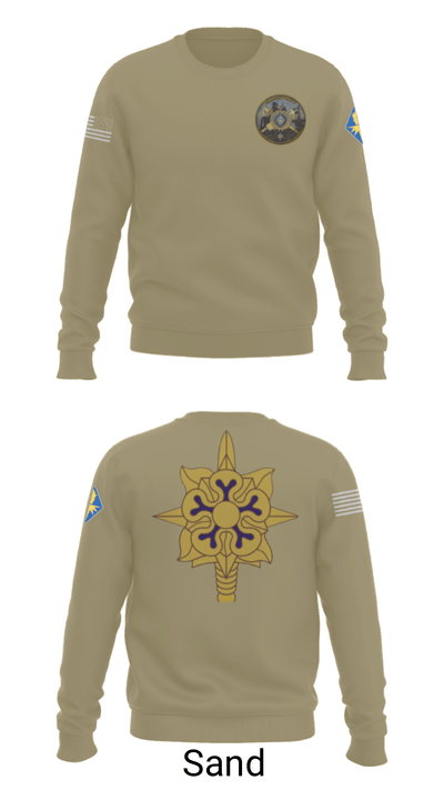 HHC, USAICOE 85471895 Crew Neck Sweatshirt - 12