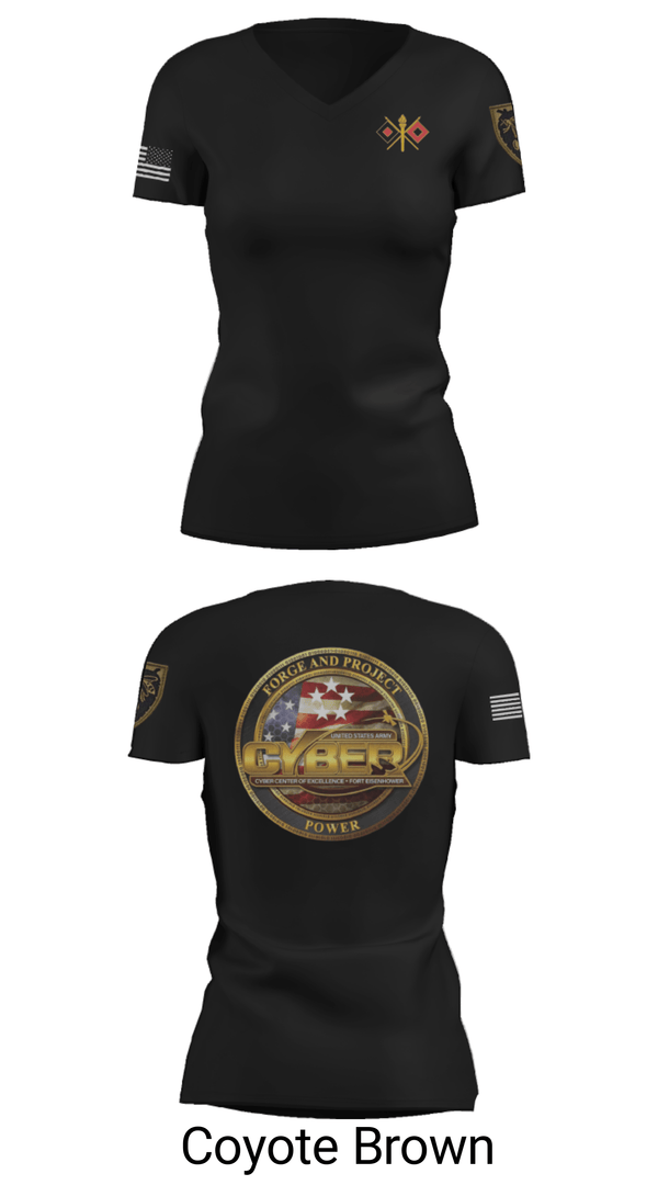 Women's Short Sleeve Vneck Shirt, , Army, Teamtime, Team time, sublimation, custom sports apparel, team uniforms, spirit wear, spiritwear, sports uniforms, custom shirts, team store, custom team store, fundraiser sports, apparel fundraiser