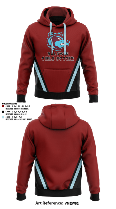 Baldwin High School 30634360 Hoodie - 3