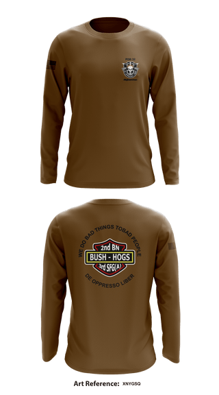 Long Sleeve Performance Shirt, MCPOD-XVIII Airborne Corps, Army, Teamtime, Team time, sublimation, custom sports apparel, team uniforms, spirit wear, spiritwear, sports uniforms, custom shirts, team store, custom team store, fundraiser sports, apparel fundraiser