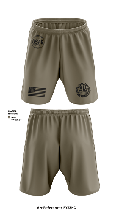 611 CES 65338274 Athletic Shorts With Pockets - 2