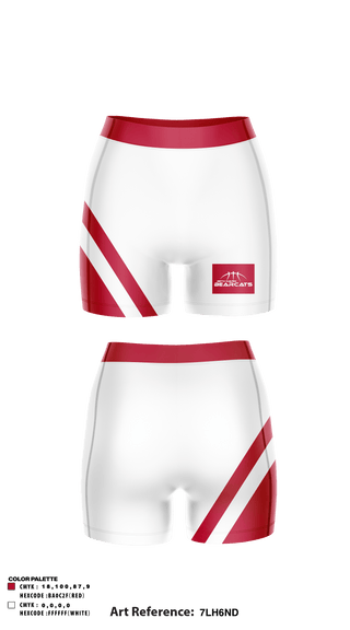 Women's Compression Shorts, Beth Haven Bearcats, Men's Basketball, Teamtime, Team time, sublimation, custom sports apparel, team uniforms, spirit wear, spiritwear, sports uniforms, custom shirts, team store, custom team store, fundraiser sports, apparel fundraiser