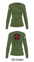 1st FRSD 86296727 Women's Long Sleeve V-neck Shirt - 40
