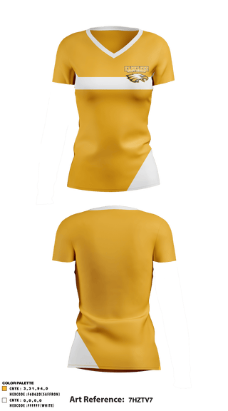 Women's Short Sleeve Vneck Shirt, Kankakee Trinity Academy Junior High School, Spirit Store, Teamtime, Team time, sublimation, custom sports apparel, team uniforms, spirit wear, spiritwear, sports uniforms, custom shirts, team store, custom team store, fundraiser sports, apparel fundraiser