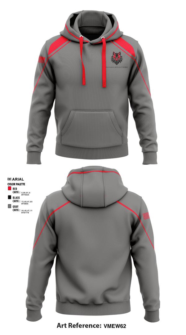 Hoodie, Ragnarok Ordnance Works, , Teamtime, Team time, sublimation, custom sports apparel, team uniforms, spirit wear, spiritwear, sports uniforms, custom shirts, team store, custom team store, fundraiser sports, apparel fundraiser