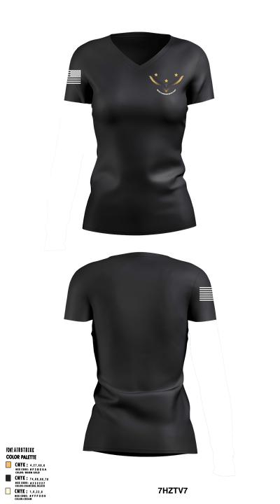 Move Fast Move Forward LLC 87168405 Women's Short Sleeve V-neck Shirt - 1