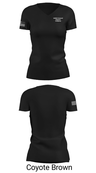 Women's Short Sleeve Vneck Shirt, , National Guard, Teamtime, Team time, sublimation, custom sports apparel, team uniforms, spirit wear, spiritwear, sports uniforms, custom shirts, team store, custom team store, fundraiser sports, apparel fundraiser