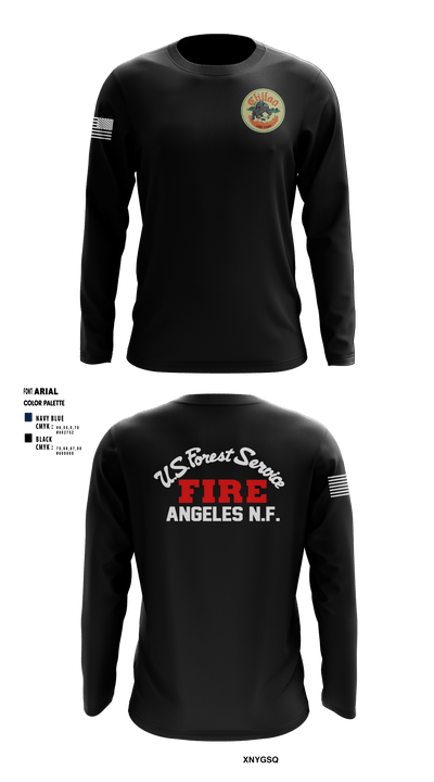 Chilao fire camp 45383717 Long Sleeve Performance Shirt - 3