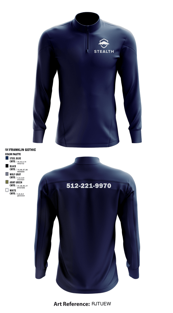 Quarter Zip Jacket, Stealth customs, , Teamtime, Team time, sublimation, custom sports apparel, team uniforms, spirit wear, spiritwear, sports uniforms, custom shirts, team store, custom team store, fundraiser sports, apparel fundraiser