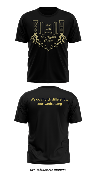Courtyard Chuch 37286717 Short Sleeve Performance Shirt - 37
