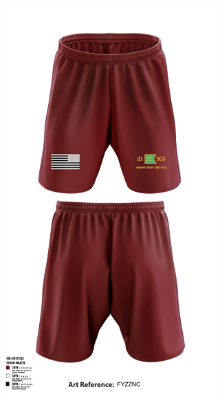 Athletic Shorts With Pockets, 21ST MILITARY POLICE COMPANY (AIRBORNE), Army, Teamtime, Team time, sublimation, custom sports apparel, team uniforms, spirit wear, spiritwear, sports uniforms, custom shirts, team store, custom team store, fundraiser sports, apparel fundraiser