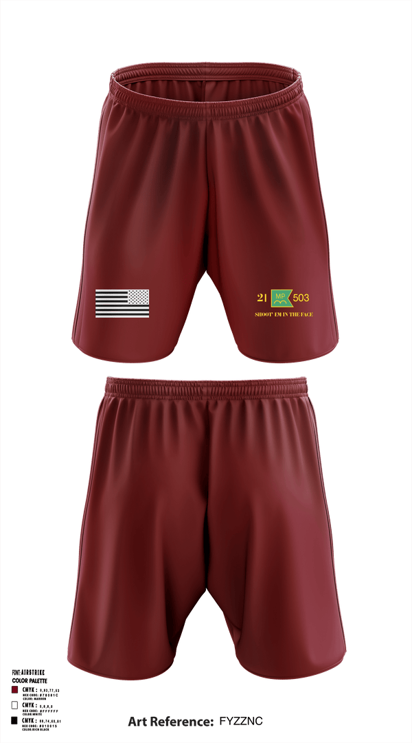 Athletic Shorts With Pockets, 21ST MILITARY POLICE COMPANY (AIRBORNE), Army, Teamtime, Team time, sublimation, custom sports apparel, team uniforms, spirit wear, spiritwear, sports uniforms, custom shirts, team store, custom team store, fundraiser sports, apparel fundraiser
