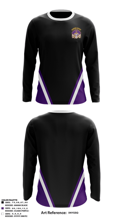 Rogers Music 78433672 Long Sleeve Performance Shirt - 2