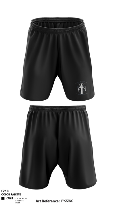 MSC 389th MI BN (SO) (A) 35905800 Athletic Shorts With Pockets - 2