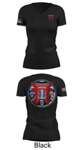 3-187 Rakkasans 16678099 Women's Short Sleeve V-neck Shirt - 21