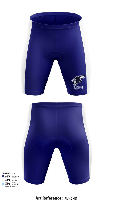 Men's Compression Shorts, Cimarron High School Wrestling, Wrestling, Teamtime, Team time, sublimation, custom sports apparel, team uniforms, spirit wear, spiritwear, sports uniforms, custom shirts, team store, custom team store, fundraiser sports, apparel fundraiser