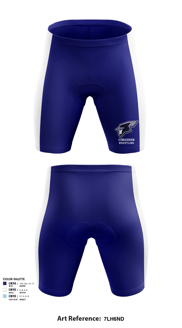 Men's Compression Shorts, Cimarron High School Wrestling, Wrestling, Teamtime, Team time, sublimation, custom sports apparel, team uniforms, spirit wear, spiritwear, sports uniforms, custom shirts, team store, custom team store, fundraiser sports, apparel fundraiser