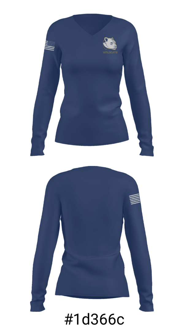Women's Long Sleeve Vneck Shirt, Rye Country Day School Basketball, Men's Basketball, Teamtime, Team time, sublimation, custom sports apparel, team uniforms, spirit wear, spiritwear, sports uniforms, custom shirts, team store, custom team store, fundraiser sports, apparel fundraiser