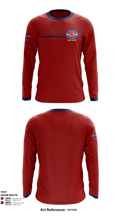 Deerfield Spartans 70585426 Long Sleeve Performance Shirt - 1