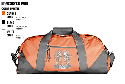 Duffle Bag, Versailles high School Basketball, Women's Basketball, Teamtime, Team time, sublimation, custom sports apparel, team uniforms, spirit wear, spiritwear, sports uniforms, custom shirts, team store, custom team store, fundraiser sports, apparel fundraiser