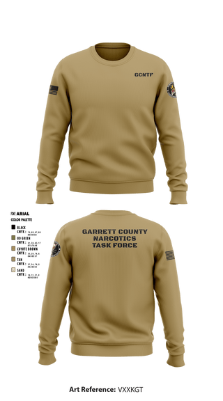 Crew Neck Sweatshirt, , Police, Teamtime, Team time, sublimation, custom sports apparel, team uniforms, spirit wear, spiritwear, sports uniforms, custom shirts, team store, custom team store, fundraiser sports, apparel fundraiser
