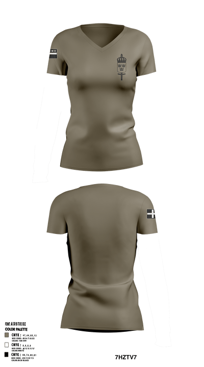UndSäk 49850544 Women's Short Sleeve V-neck Shirt - 50
