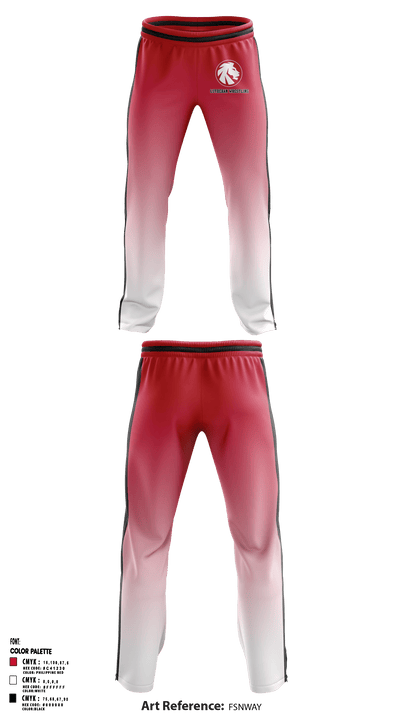Lutheran School Association of Decatur Wrestling 80371035 Sweatpants - 35