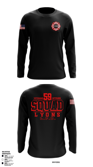 Long Sleeve Performance Shirt, , Fire Department, Teamtime, Team time, sublimation, custom sports apparel, team uniforms, spirit wear, spiritwear, sports uniforms, custom shirts, team store, custom team store, fundraiser sports, apparel fundraiser
