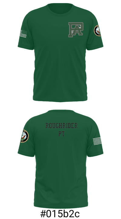 ROUGHRIDER COMPANY 12289453 Short Sleeve Performance Shirt - 6