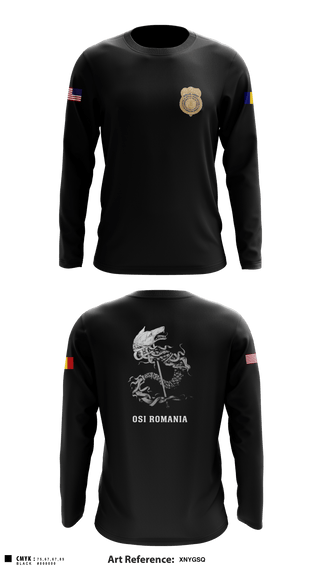 Long Sleeve Performance Shirt, , Air Force, Teamtime, Team time, sublimation, custom sports apparel, team uniforms, spirit wear, spiritwear, sports uniforms, custom shirts, team store, custom team store, fundraiser sports, apparel fundraiser