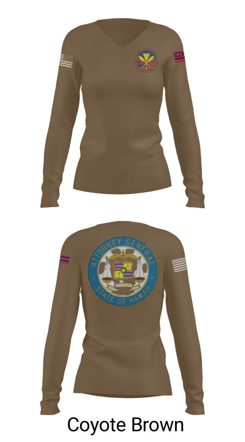 Women's Long Sleeve Vneck Shirt, , Police, Teamtime, Team time, sublimation, custom sports apparel, team uniforms, spirit wear, spiritwear, sports uniforms, custom shirts, team store, custom team store, fundraiser sports, apparel fundraiser