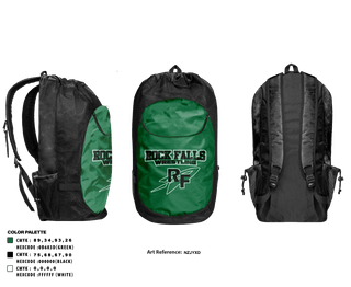 Gear Bag, Rock Falls High School Wrestling, Wrestling, Teamtime, Team time, sublimation, custom sports apparel, team uniforms, spirit wear, spiritwear, sports uniforms, custom shirts, team store, custom team store, fundraiser sports, apparel fundraiser