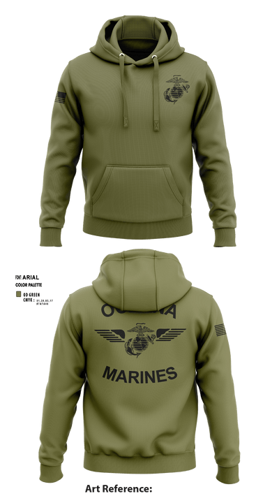 Oceana Marines 61589577 Hoodie - 2