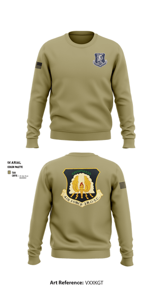 Crew Neck Sweatshirt, , Air Force, Teamtime, Team time, sublimation, custom sports apparel, team uniforms, spirit wear, spiritwear, sports uniforms, custom shirts, team store, custom team store, fundraiser sports, apparel fundraiser
