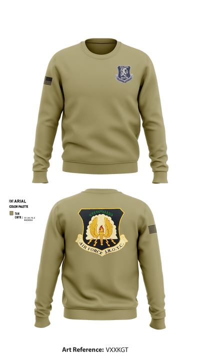Walton Braves 9881156 Crew Neck Sweatshirt - 4