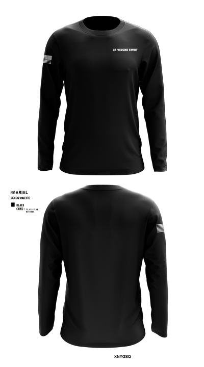 La Vergne SWAT 71324083 Long Sleeve Performance Shirt - 1