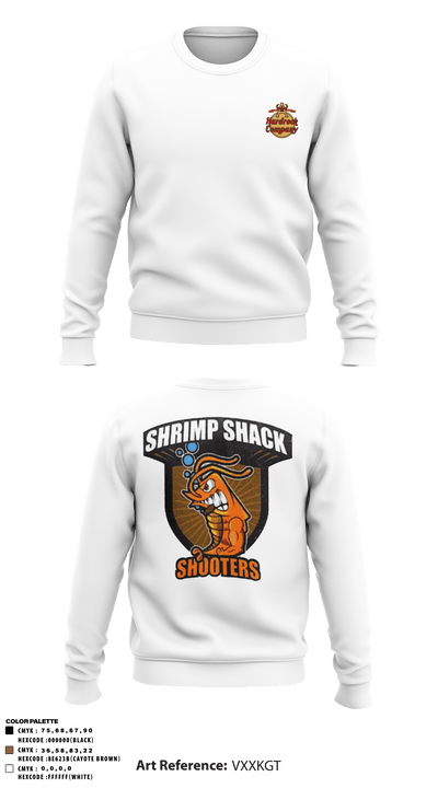 Shrimp Shack Shooters 38335157 Crew Neck Sweatshirt - 6