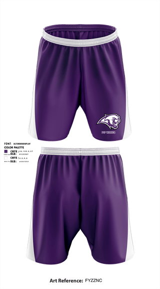 Athletic Shorts With Pockets, Cougars, Spirit Store, Teamtime, Team time, sublimation, custom sports apparel, team uniforms, spirit wear, spiritwear, sports uniforms, custom shirts, team store, custom team store, fundraiser sports, apparel fundraiser
