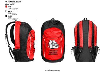 Gear Bag, Tuckerman High School Basketball, Women's Basketball, Teamtime, Team time, sublimation, custom sports apparel, team uniforms, spirit wear, spiritwear, sports uniforms, custom shirts, team store, custom team store, fundraiser sports, apparel fundraiser