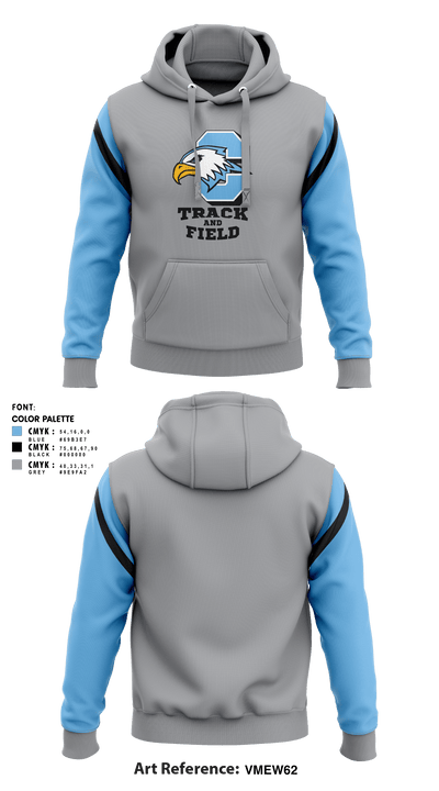 Grand Rapids Christian Eagles 66554595 Hoodie - 3