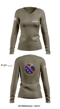 Westover Composite Squadron 58741877 Women's Long Sleeve V-neck Shirt - 2