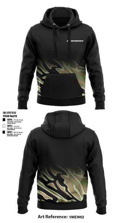 2AM motorsports 27096768 Hoodie - 1